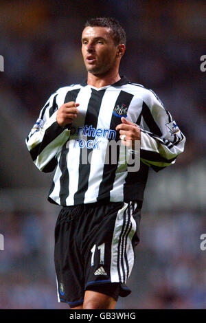 Fußball - freundlich - Newcastle United / Bayern München. Gary Speed, Newcastle United Stockfoto