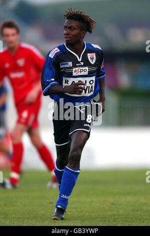 Fußball - Swiss Ambassadoren Cup - FC Aarau gegen FC Thun. Charls Wittl, FC Aarau Stockfoto