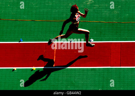 Leichtathletik - IAAF World Athletics Championships - Paris 2003 - Frauen Siebenkampf Stockfoto