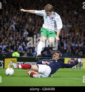 Fußball - Tennents International Challenge - Schottland V Nordirland - Hampden Park Stockfoto