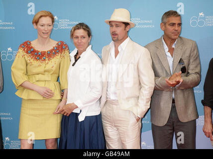 Filmfestspiele von Venedig - Burn After Reading Photocall Stockfoto