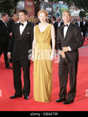 Filmfestspiele von Venedig 2008 - brennen nach der Lektüre Screening Stockfoto