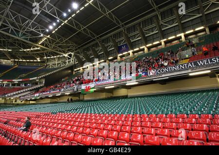 Fußball - WM 2010 - Qualifikationsrunde - Gruppe vier - Wales V Aserbaidschan - Millennium Stadium Stockfoto
