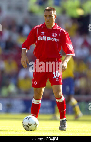 Fußball - FA Barclaycard Premiership - Middlesbrough / Arsenal. Doriva, Middlesbrough Stockfoto