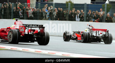 Formel 1 Motor Racing - Grand Prix von Belgien - Spa-Francorchamps Stockfoto