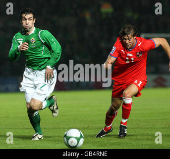 Fußball - WM-Qualifikation - Gruppe drei - Nordirland Welt V Tschechien - Windsor Park Stockfoto