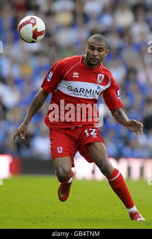 Fußball - Barclays Premier League - Portsmouth gegen Middlesbrough - Fratton Park. Afonso Alves, Middlesbrough Stockfoto