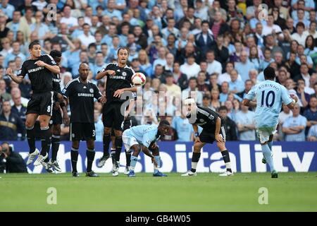 Fußball - Barclays Premier League - Manchester City V Chelsea - City of Manchester Stadium Stockfoto