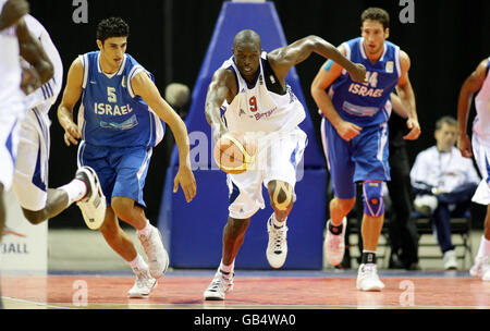 Basketball - Europameisterschaft Division A - Großbritannien V Israel - Echo Arena Stockfoto