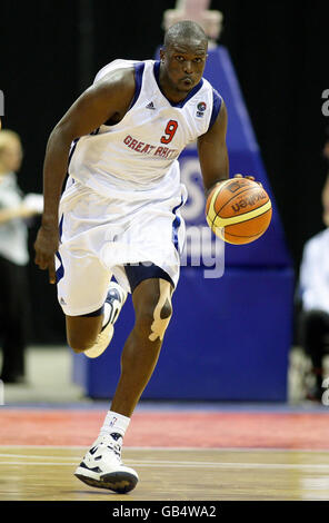 Basketball - Europameisterschaft Division A - Großbritannien V Israel - Echo Arena Stockfoto