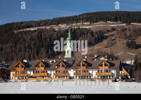 Toblach, Pustertal Valley, Provinz von Bolzano-Bozen, Italien, Europa Stockfoto