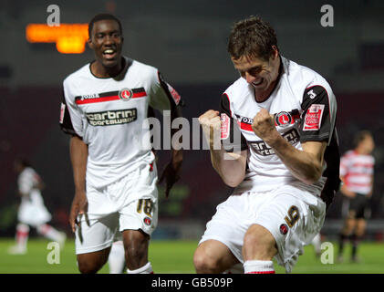 Fußball - Coca-Cola Football League Championship - Doncaster Rovers V Charlton Athletic - Keepmoat Stadium Stockfoto