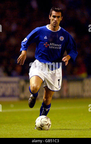 Fußball - FA Barclaycard Premiership - Leicester City / Middlesbrough. Keith Gillespie, Leicester City Stockfoto