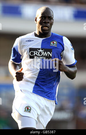 Fußball - Barclays Premier League - Blackburn Rovers gegen Arsenal - Ewood Park. Christopher Samba Von Blackburn Rovers Stockfoto