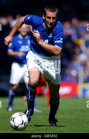 Fußball - FA Barclaycard Premiership - Everton gegen Liverpool. Alan Stubbs, Everton Stockfoto