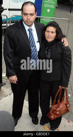 Jean Charles de Menezes Leichenschau Stockfoto