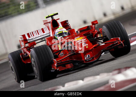 Motorsport - Formel 1 Singtel Singapur Grand Prix - Übungsstunde - Marina Bay Circuit Park. Felipe Massa, Ferrari Stockfoto