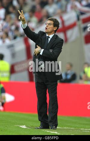 Fußball - WM 2010 - Qualifikationsrunde - Gruppe Six - England V Kasachstan - Wembley-Stadion Stockfoto