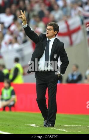 Fußball - WM 2010 - Qualifikationsrunde - Gruppe Six - England V Kasachstan - Wembley-Stadion Stockfoto