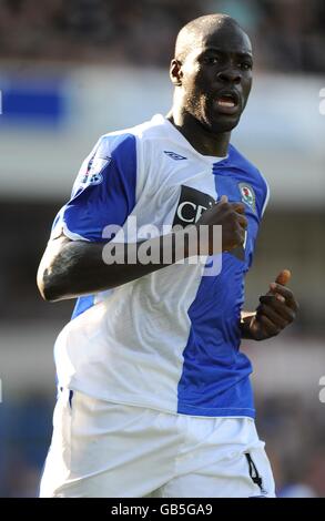 Fußball - Barclays Premier League - Blackburn Rovers gegen Arsenal - Ewood Park. Christopher Samba, Blackburn Rovers Stockfoto