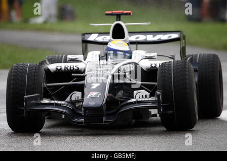 Williams' Nico Rosberg in Aktion beim Großen Preis von Italien in Monza, Italien. Stockfoto