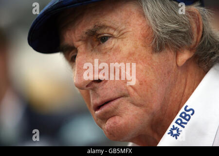 Der ehemalige Formel-1-Star Jackie Stewart nimmt am Grand Prix von Italien in Monza Teil. Stockfoto