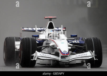 Formel-1-Motorsport - Großer Preis Von Italien - Qualifikation - Monza. Nick Heidfeld von BMW sauber während des Qualifyings in Monza, Italien. Stockfoto