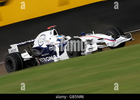 Formel-1-Motorsport - Großer Preis Von Italien - Qualifikation - Monza. Robert Kubica von BMW sauber während des Qualifyings in Monza, Italien. Stockfoto