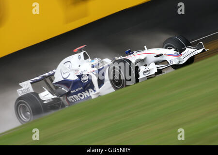 Formel-1-Motorsport - Großer Preis Von Italien - Qualifikation - Monza. Robert Kubica von BMW sauber während des Qualifyings in Monza, Italien. Stockfoto