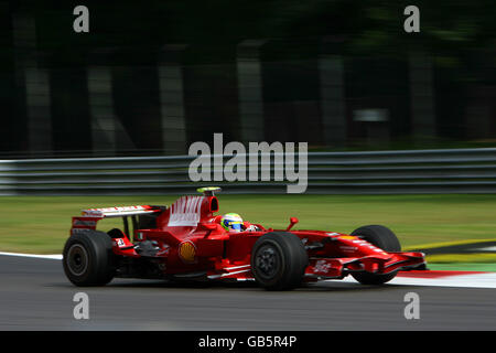 Formel 1 Motorsport - Großer Preis Von Italien - Training - Monza. Ferrari Felipe Massa während des zweiten Trainings in Monza, Italien. Stockfoto