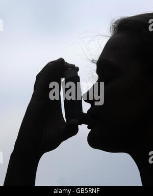 Inhalator-Lager Stockfoto