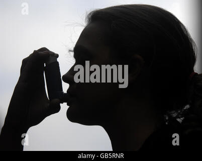 Inhalator-Lager Stockfoto