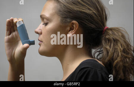 Inhalator-Lager Stockfoto