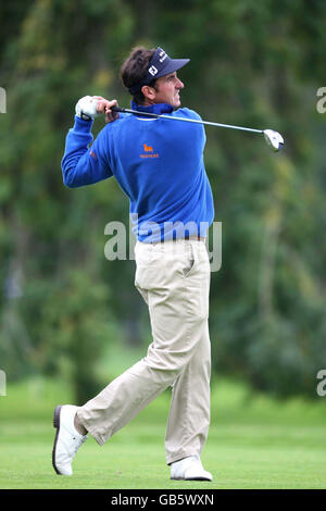 Golf - Quinn Versicherung British Masters - Tag Vier - Der Belfry. Der Spanier Gonzalo Fernandez-Castano während der Quinn Insurance British Masters am Belfry, Wishaw, Sutton Coldfield. Stockfoto