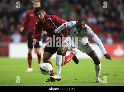Fußball - UEFA-Pokal - erste Runde - Rückspiel - FC Copenhagen V FC Moskau - Parken-Stadion Stockfoto