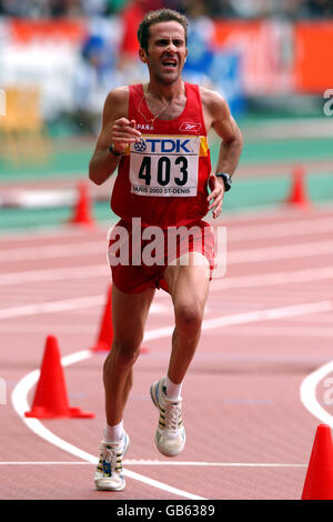 Leichtathletik - Marathon IAAF World Athletics Championships - Paris 2003 - Männer Stockfoto