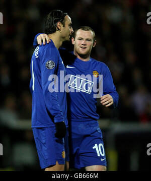 Fußball - UEFA Champions League - Gruppe E - Aalborg V Manchester United - Aalborg Stadion Stockfoto