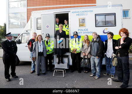 Jacqui Smith in Wales Stockfoto