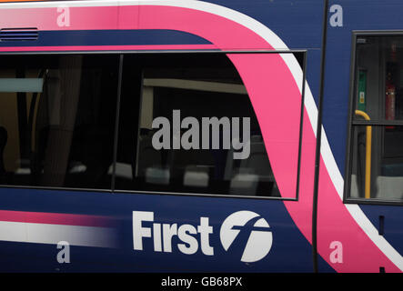 Ersten Scot Rail Train Stockfoto