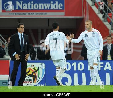 Fußball - WM 2010 - Qualifikationsrunde - Gruppe Six - England V Kasachstan - Wembley-Stadion Stockfoto