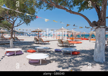 Mastihari Strand, Mastihari, Kos (Cos), die Dodekanes, Region südliche Ägäis, Griechenland Stockfoto