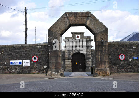 HM Gefängnis Dartmoor - Devon. Allgemeine Ansicht des HM Gefängnisses Dartmoor, Devon. Stockfoto