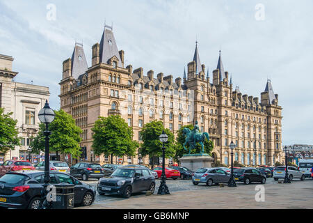 North Western Hotel jetzt der North Western Gasthaus Lime Street Liverpool Stockfoto