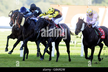 Pferderennen Sie - Willmott Dixon Gruppe Tag - Ascot Racecourse Stockfoto