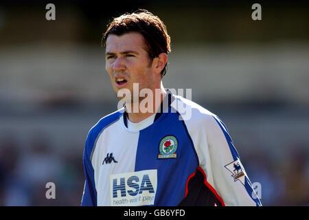 Fußball - FA Barclaycard Premiership - Blackburn Rovers gegen Liverpool. Brett Emerton, Blackburn Rovers Stockfoto