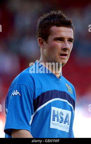 Fußball - FA Barclaycard Premiership - Blackburn Rovers gegen Liverpool. Barry Ferguson, Blackburn Rovers Stockfoto