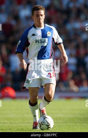 Fußball - FA Barclaycard Premiership - Blackburn Rovers gegen Liverpool. Barry Ferguson, Blackburn Rovers Stockfoto