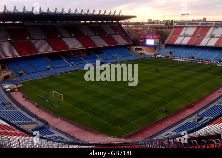 Fußball - spanische Primera Division - Atletico Madrid V Albacete Stockfoto