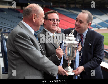 Fußball - Bekanntgabe der schottischen Cup Sponsor - Hampden Stockfoto