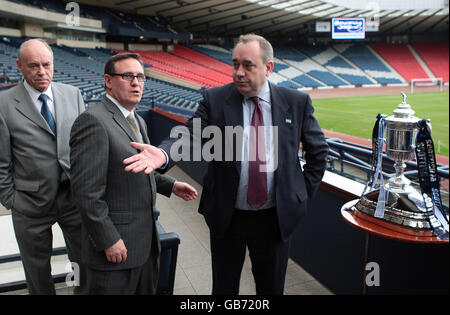 Fußball - Bekanntgabe der schottischen Cup Sponsor - Hampden Stockfoto